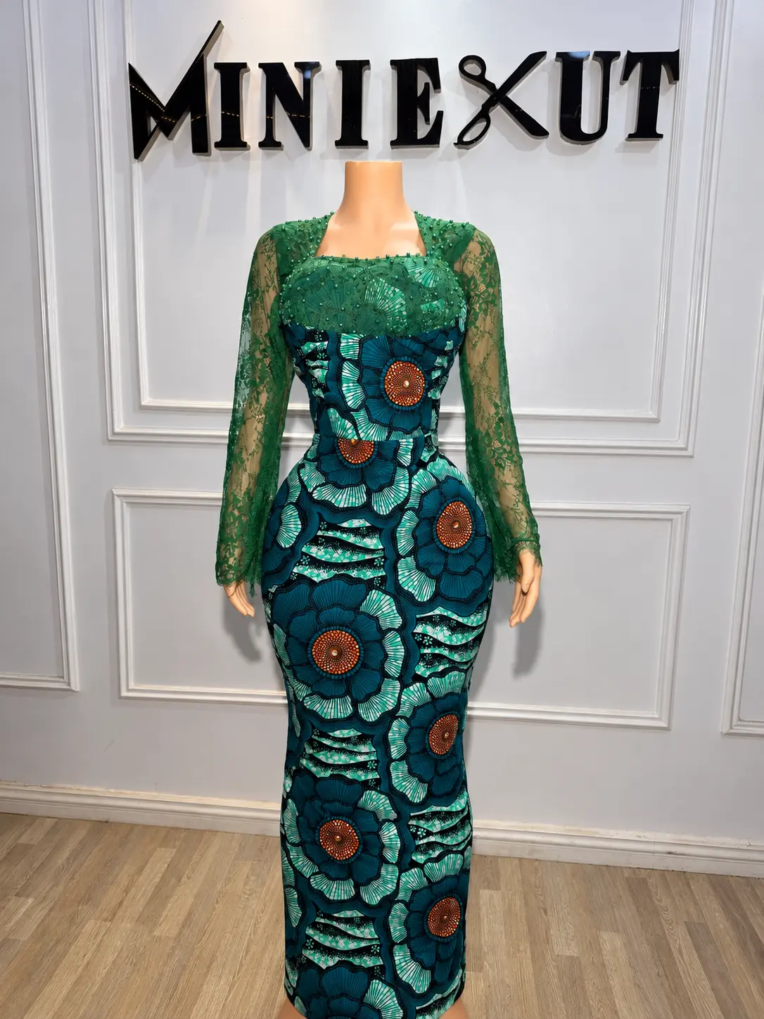 The Morayo Ankara dress