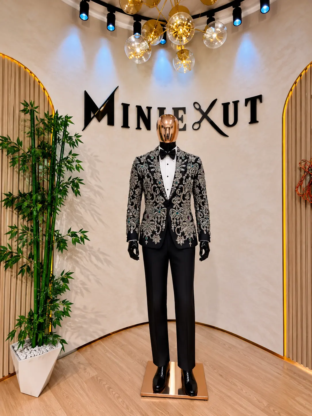 Embellish suit set
