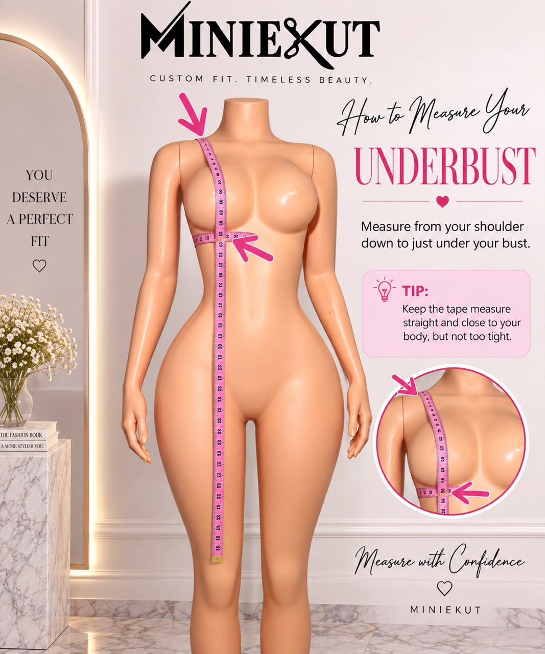 Measurement 5 - Underbust Length