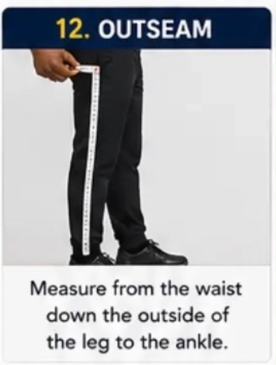 Measurement 12 - Shirt Length